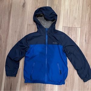 Eddie Bauer Windy Ridge Reversible Waterproof Hooded Jacket